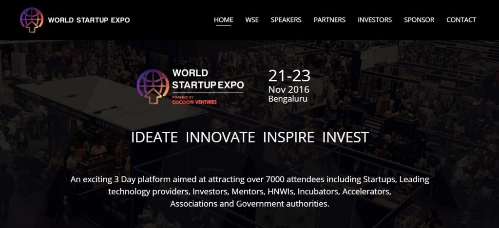 World Startup Expo 2016 (WSE) 